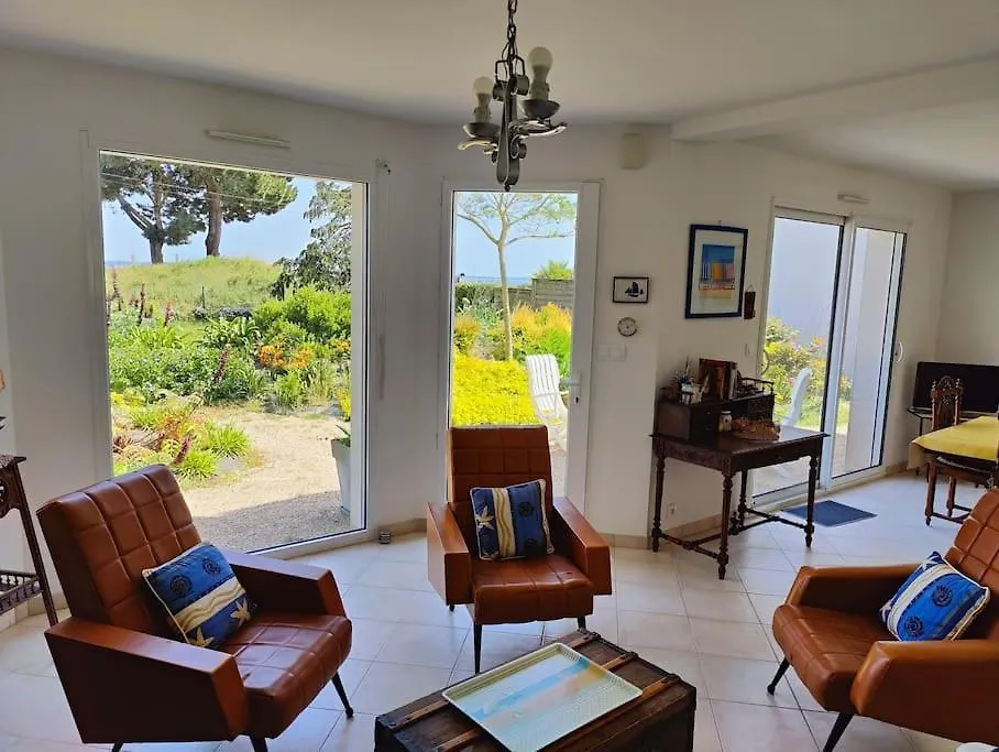 Willa Magnifique Maison Face A La Mer Damgan Francja